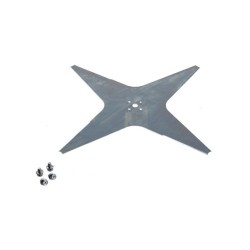 Lame robot tondeuse plate 4 dents diamètre 290mm AMBROGIO - WIPER CSD011202 - 025D004602
