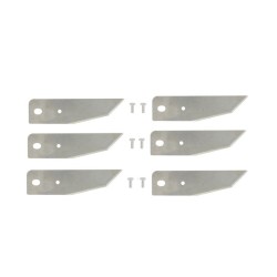 Kit de 6 lames robot-tondeuse et vis ALKO 119546