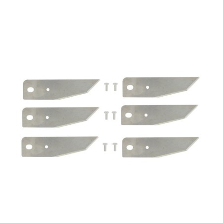Kit de 6 lames robot-tondeuse et vis ALKO 119546
