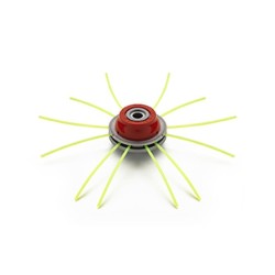 Tête universelle multifils tout alu 6 fils - 12 en sortie - diamètre de coupe 380mm