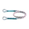 Longe de sécurité en polyamide tressée Longueur 180 cm diamètre 10 mm