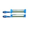 Affûteuse manuelle double lime PFERD avec lime ronde diamètre 5,5 mm et lime carrée 9x6 mm