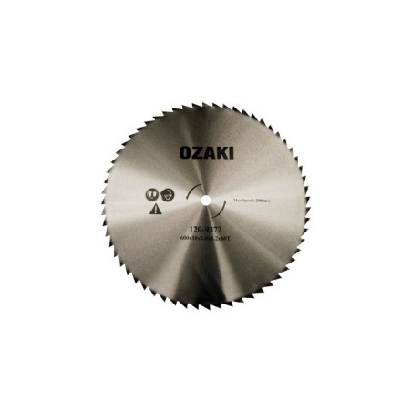Lame 60 dents 600mm OZAKI pour scie circulaire