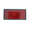 Catadioptre adhésif rouge rectangulaire 105x48 mm