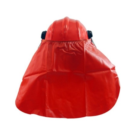 Protège nuque en PVC OZAKI pour casque forestier