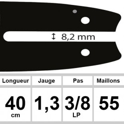 Guide OZAKI 40  cm 3/8LP 1,3mm