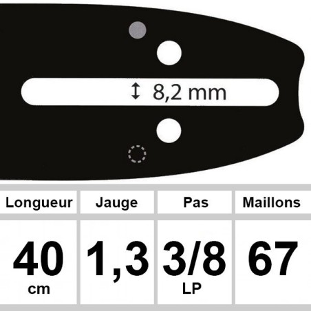 Guide Alpina - Ozaki coupe 40 cm