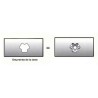Lame 54 cm 6 étoiles pour MTD 7420671 - 74204081 - 74204024 - 742-04025 - 742-04081 - 742-0671 - 942-04081