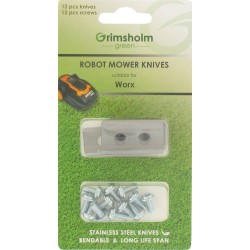 Douze lames pour robots UNIVERSEL WA0176