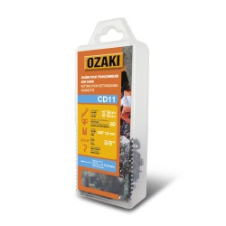 Chaîne de tronçonneuse semi carrée 3/8" 058 (1,5mm) 60 entraîneurs (E60) OZAKI