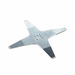 Lame robot tondeuse courbée 4 dents diamètre 250 mm outils WOLF roz25 r10ac - r10d