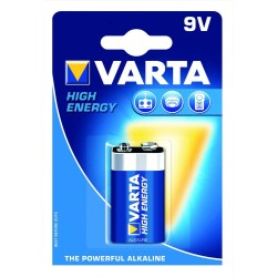Pile alcalines 9V VARTA 6LR61