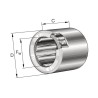 Roue libre avec cage en acier INA/FFAG HF2520
