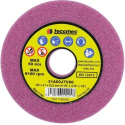 Meule d'affûtage 105x4,7x22mm UNIVERSEL FGP015146