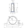 Logement de palier SKF SYJ506