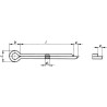 Goupille fendue UNIVERSEL 943225
