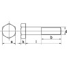 Boulon M14x1,5x50 UNIVERSEL 960141550