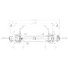 Arbre de transmission BONDIOLI/6PAVESI CS8N086CE007007