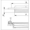 Couvercle de réservoir 455mm ARAG 3514160