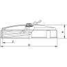 Couvercle de réservoir 240mm ARAG 354220
