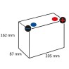Batterie UNIVERSEL YB50N18LA2AGMKR