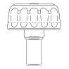 Bouton PIUSI F0875500A