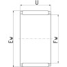 Couronne à aiguilles SKF K10X14X13TN