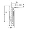 Passe-cloison GEOLINE 8039251