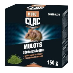 Raticide pour mulots prêt à l'emploi 150 gr CLAC RDBRM60006