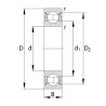 Roulement à billes à gorge profonde 20x47x14mm SKF 75006204ZZC4
