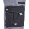Salopette grise-noire taille 2XL UNIVERSEL KW103024090106