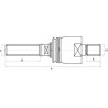 Tête de rotule CARRARO CI350878
