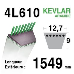 Courroie 4L610 - 4L61 TORO 27199 SNAPPER 2-3710
