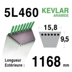 Courroie 5L460 - 5L46 MTD 7540211 - 754-0211